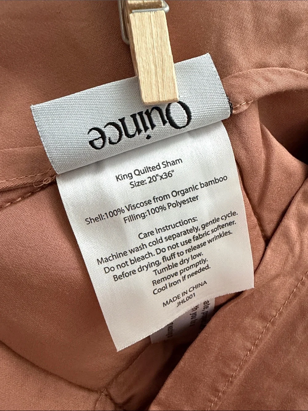 Quince Two King Pillow Shams plus BONUS King Pillow Case